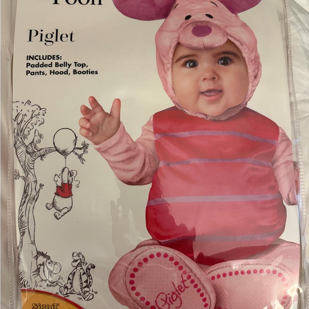 Disney Piglet Pink Baby Costume